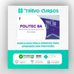 POLITEC-BA (Perito Técnico de Polícia Civil) Pacote - 2022 (Pós-Edital) - Estratégia Concursos