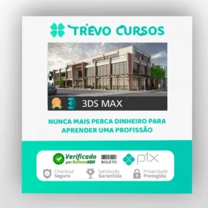 3DS Max Básico + Maquete de Exteriores - Cursos Construir