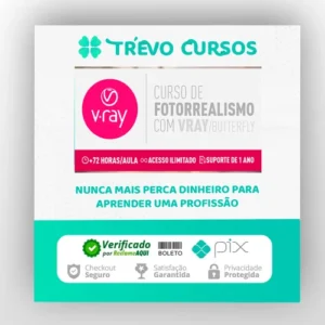 Curso Fotorrealismo com Vray Butterfly - Thi Lima