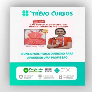 Corte e Costura de Moda Infantil de Verão - Bernadete Leite