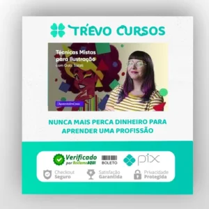 Técnicas Mistas Para Ilustração - Gabi Tozati