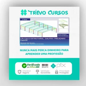 Cype3D: Galpão Treliçado - Ítallo Bernardo