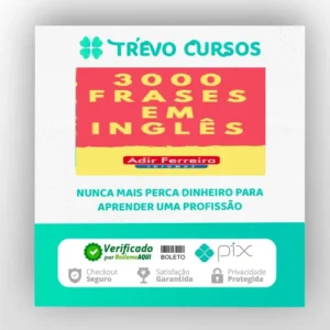 3000 (Frases + Áudio) em Inglês - Adir Ferreira
