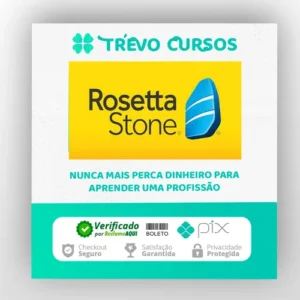 Curso em Software Aprender Idiomas - Rosetta Stone