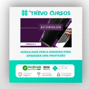 Curso de Acordeon Intermediário: Vol. 3 - Paulinho Marques