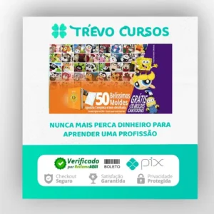 50 Moldes de Bichinhos Decorativos + Brinde - Autor Desconhecido