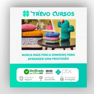 Eduk: Crochê Moderno Fio de Malha para Decoração - Nat Petry