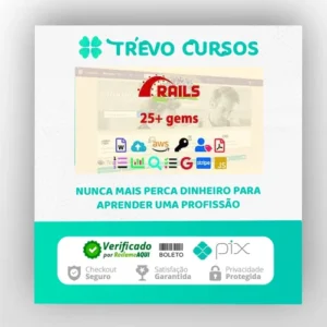 Ruby On Rails 6 Learn 25+ Gems and Build a Startup Mvp - Yaroslav Shmarov [Inglês]