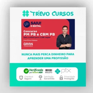 PM PB: Soldado PM, Combatente (QPC) (Pós-Edital) - Gran Cursos Online